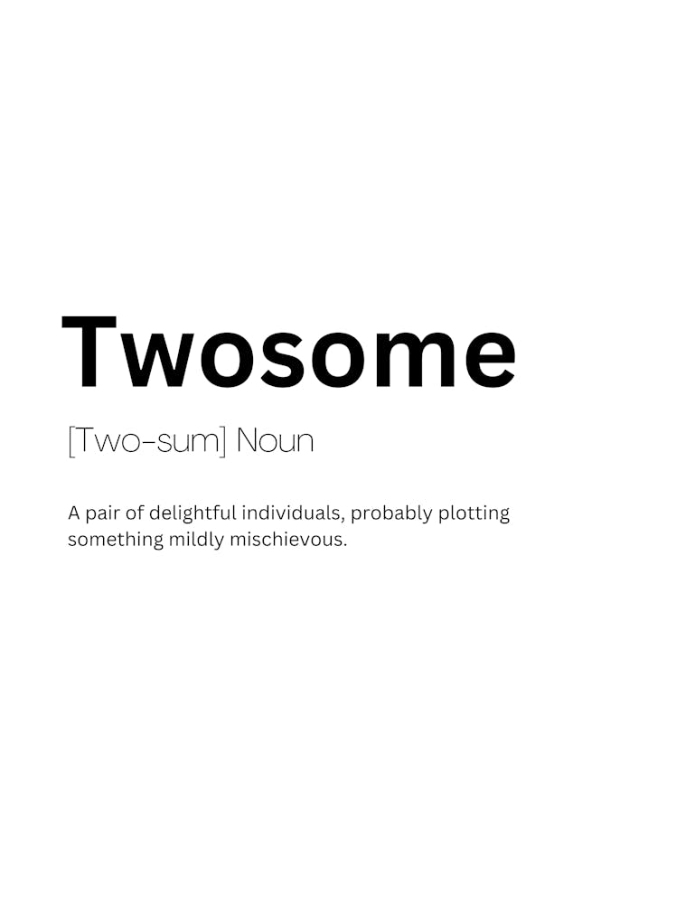 Twosome Definition Meaning