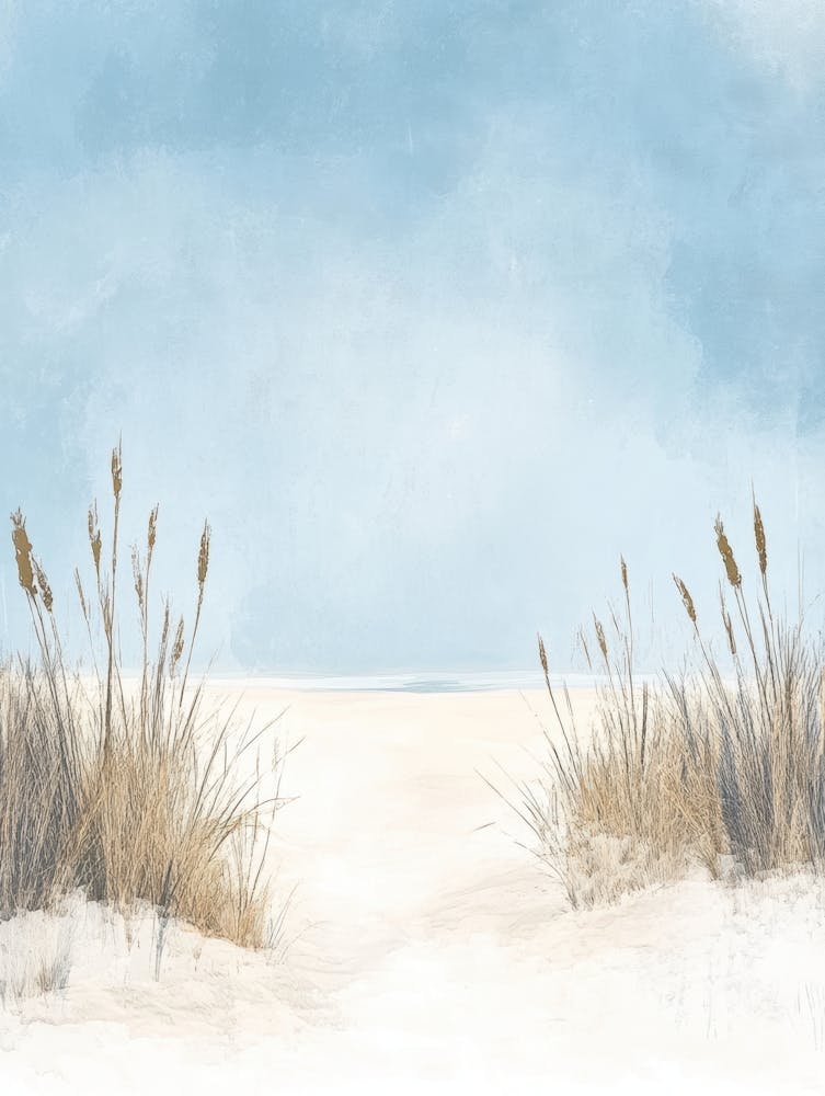 Sand Dunes Canvas Print 2