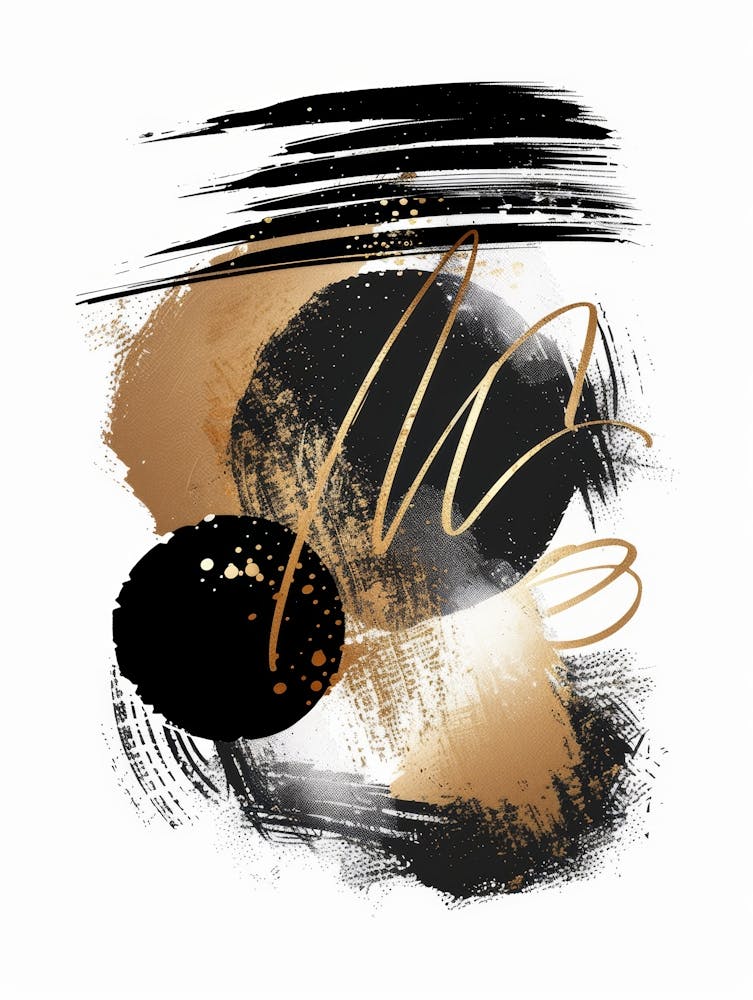 Abstract Brushstrokes 37