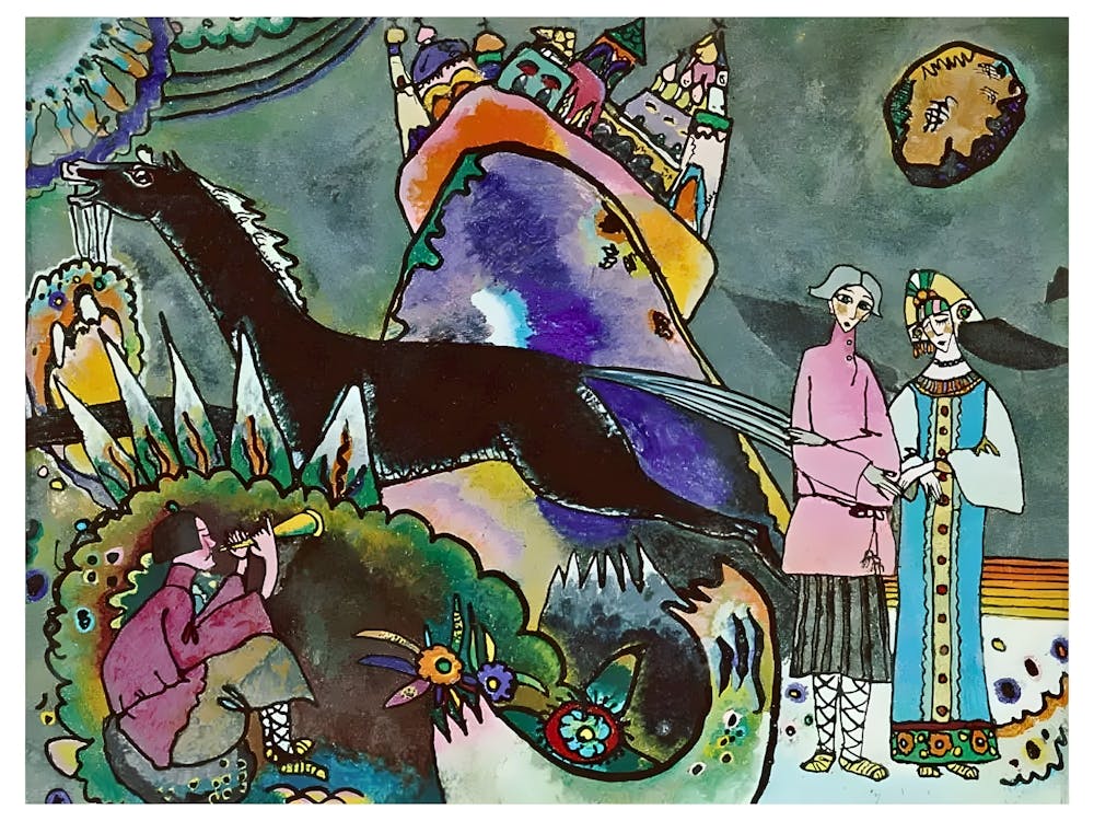 Wassily Kandinsky Russian Folk Art