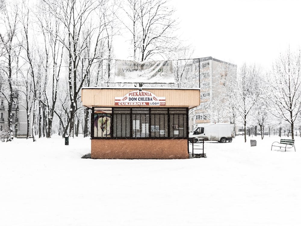 Social Modernism Shop In The Snow