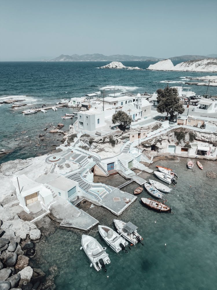 Syrmata Fisherman Houses, Cyclades