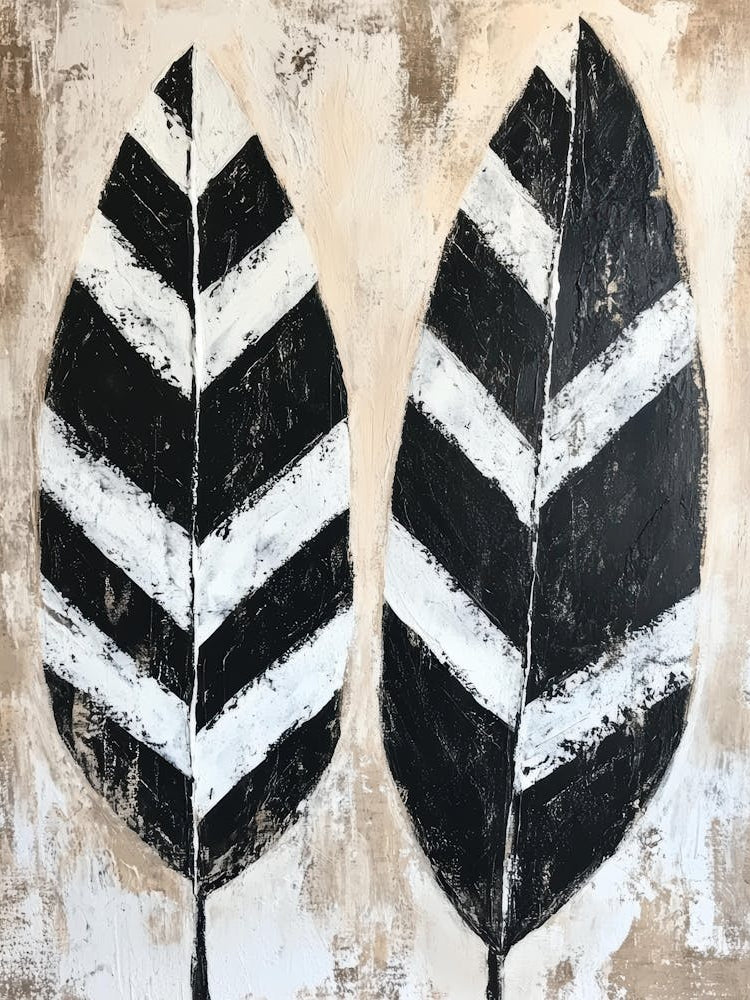 Chevron Leaves