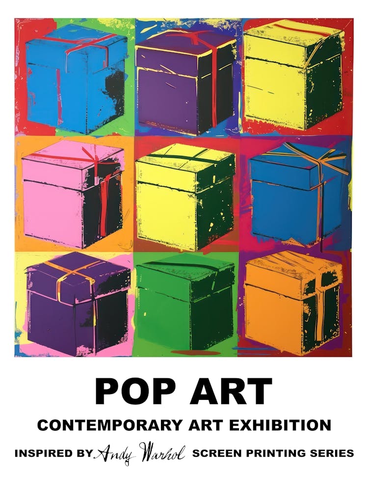 Poster Box Pop Art 1