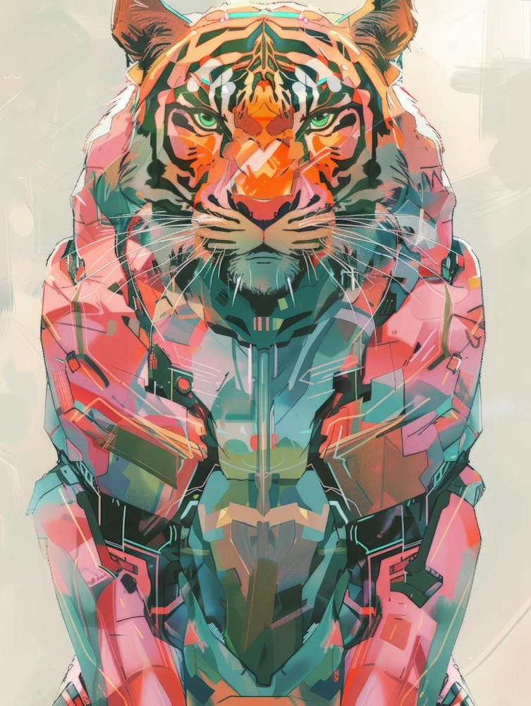 Tiger In Space