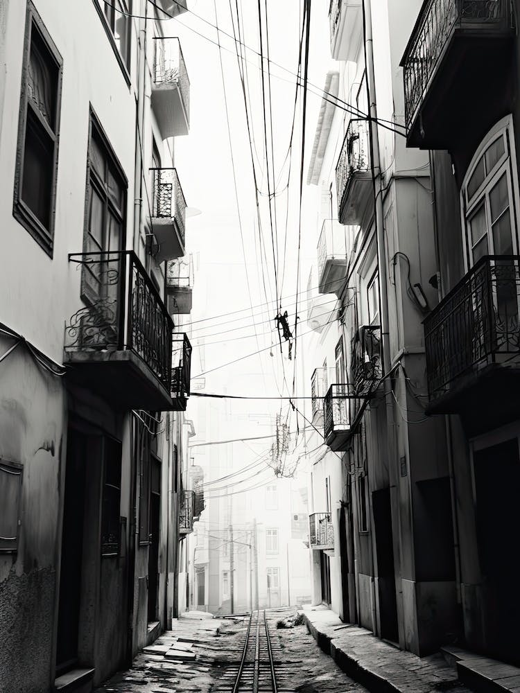 Lisbon, Portugal, Photography In Black And White 4