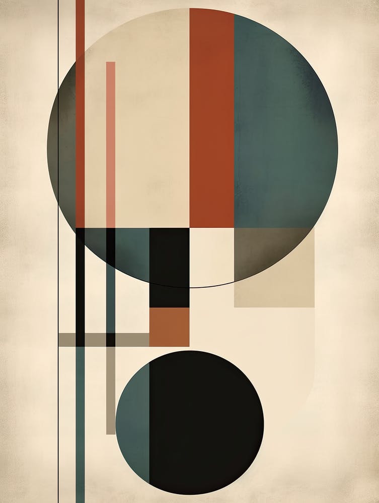 Boho Mosaic; Mid Century Kaleidoscope