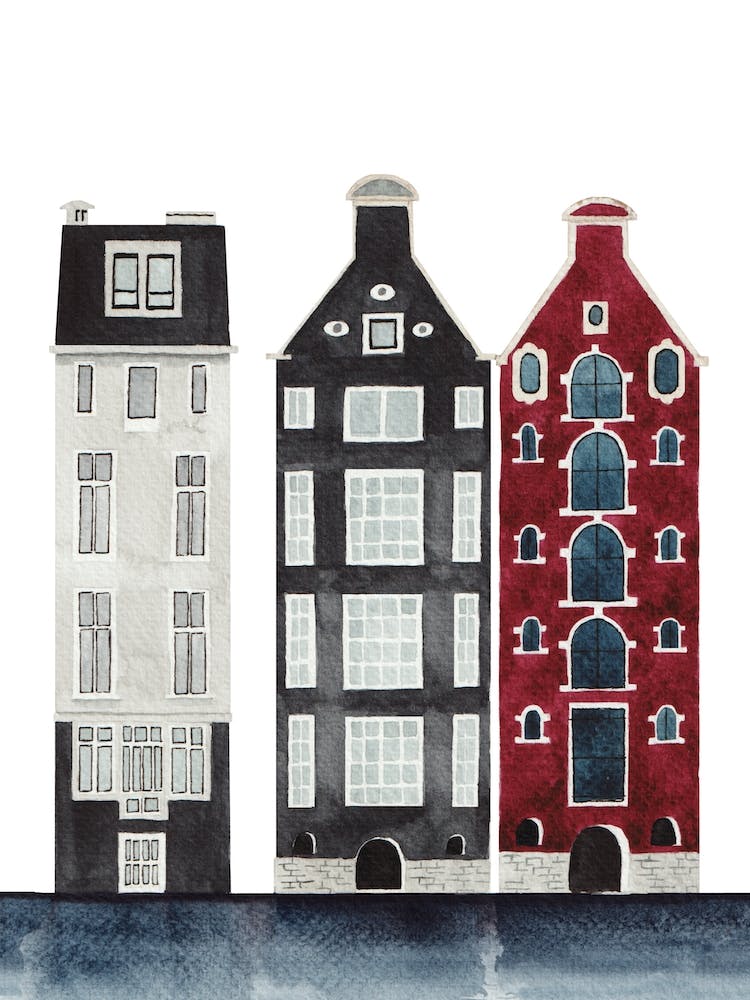 Amsterdam Watercolor