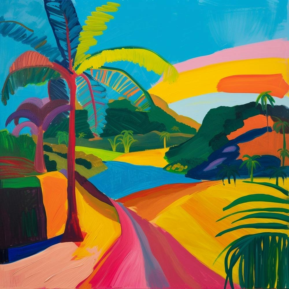 Abstract Travel Collection Puerto Rico 3