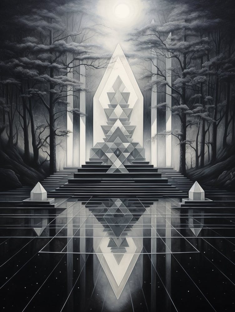 Geometric Reflections Abstract 6