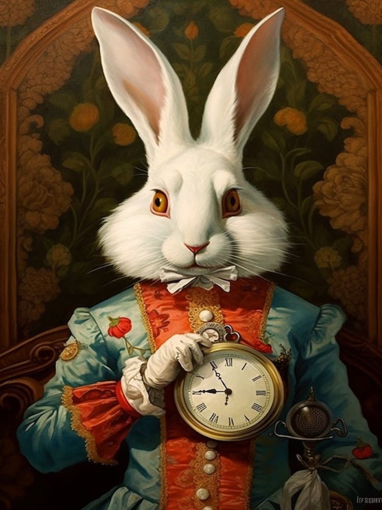 Alice In Wonderland The White Rabbit Kitsch 3