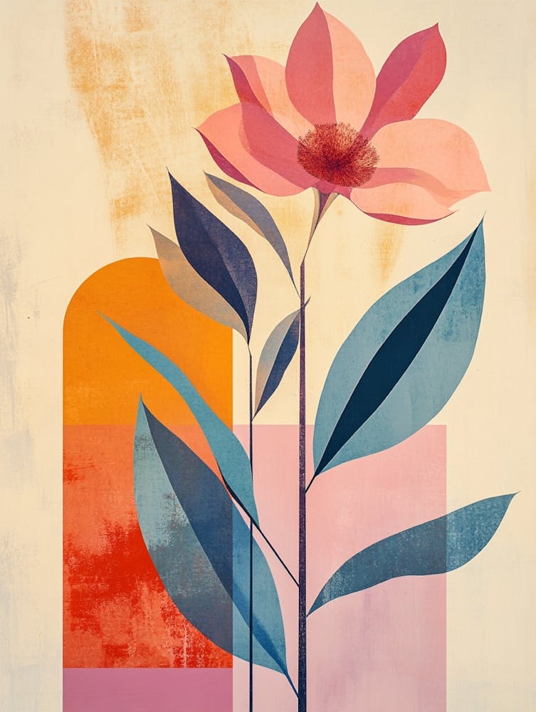 Abstrakte Blume