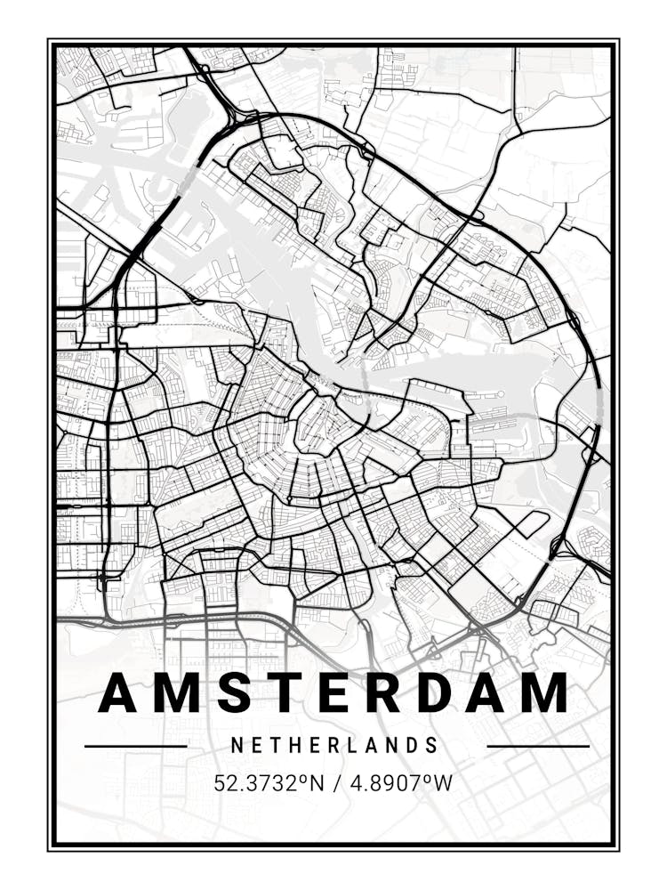 Amsterdam Netherlands Print