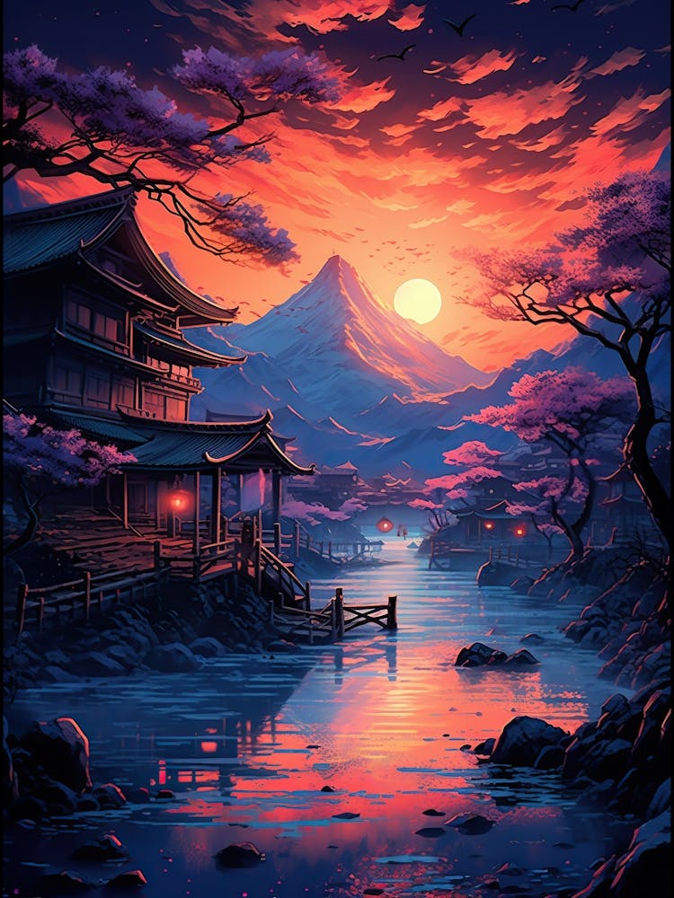 Japanese Sunset 1