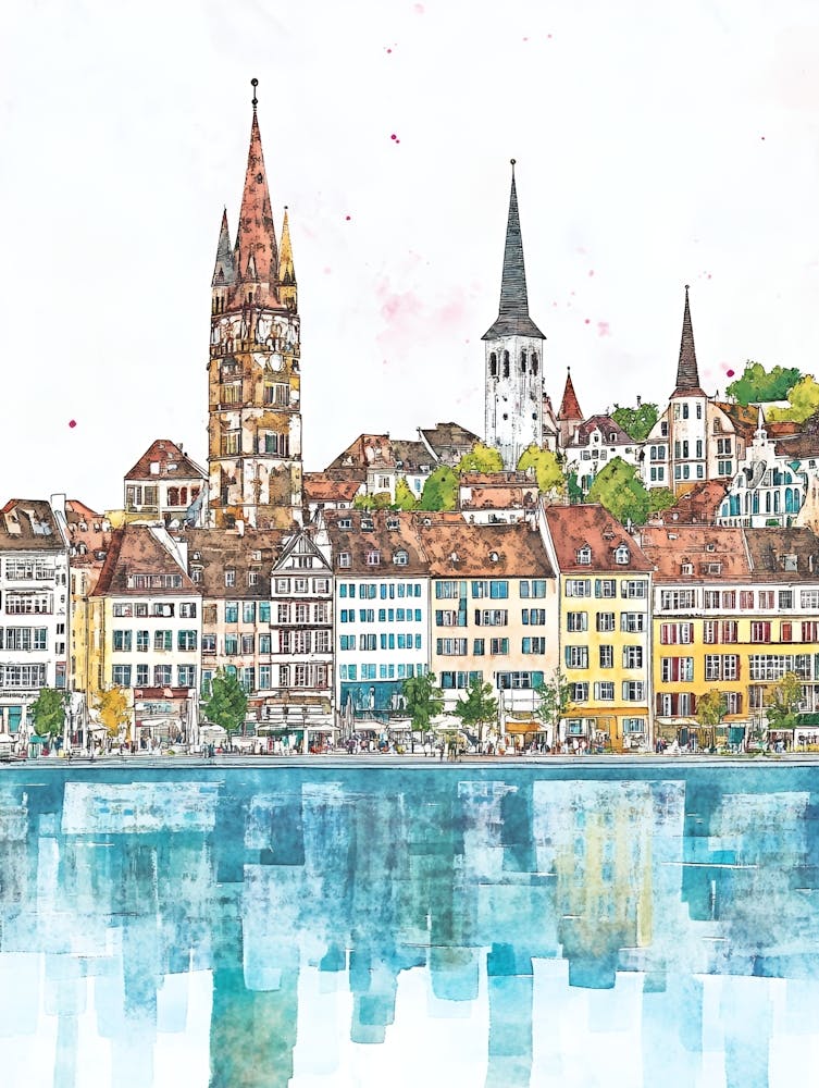 Switzerland Canvas Print