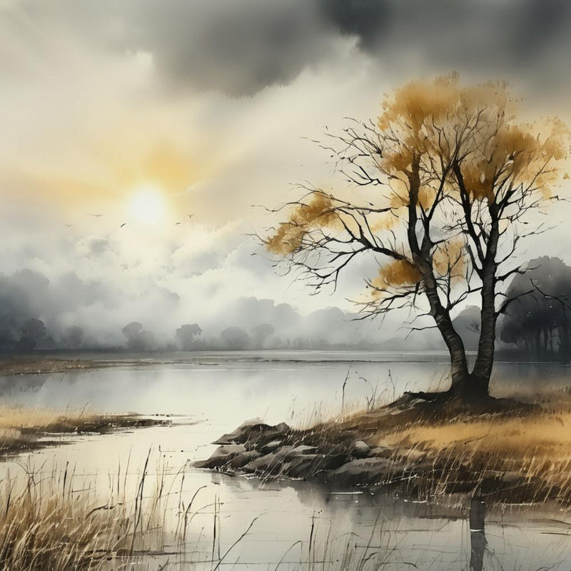 Sunset By The Lake 2