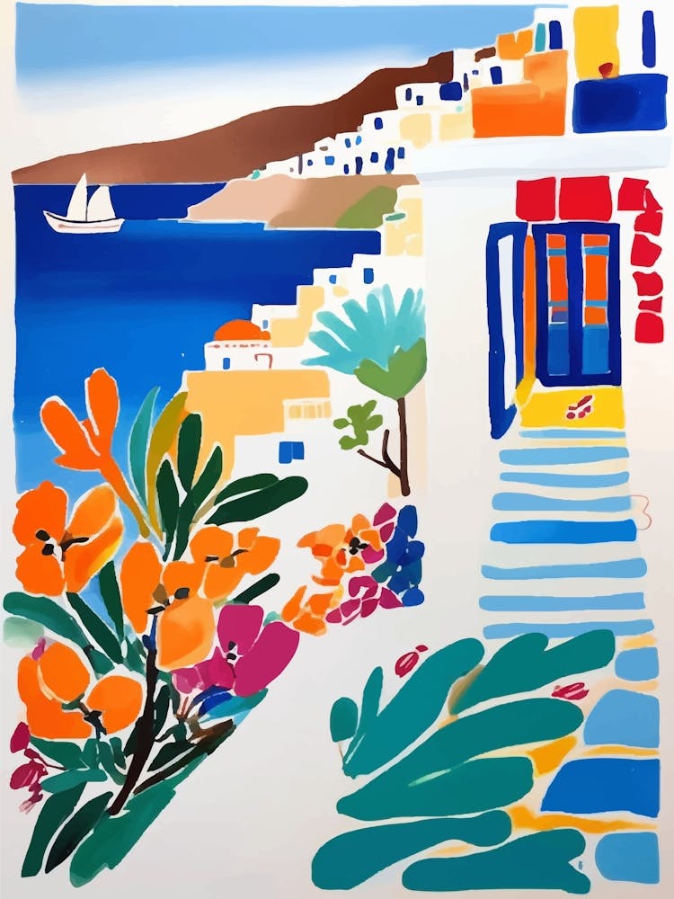 Myconos, Mediterranean Seaside Villa