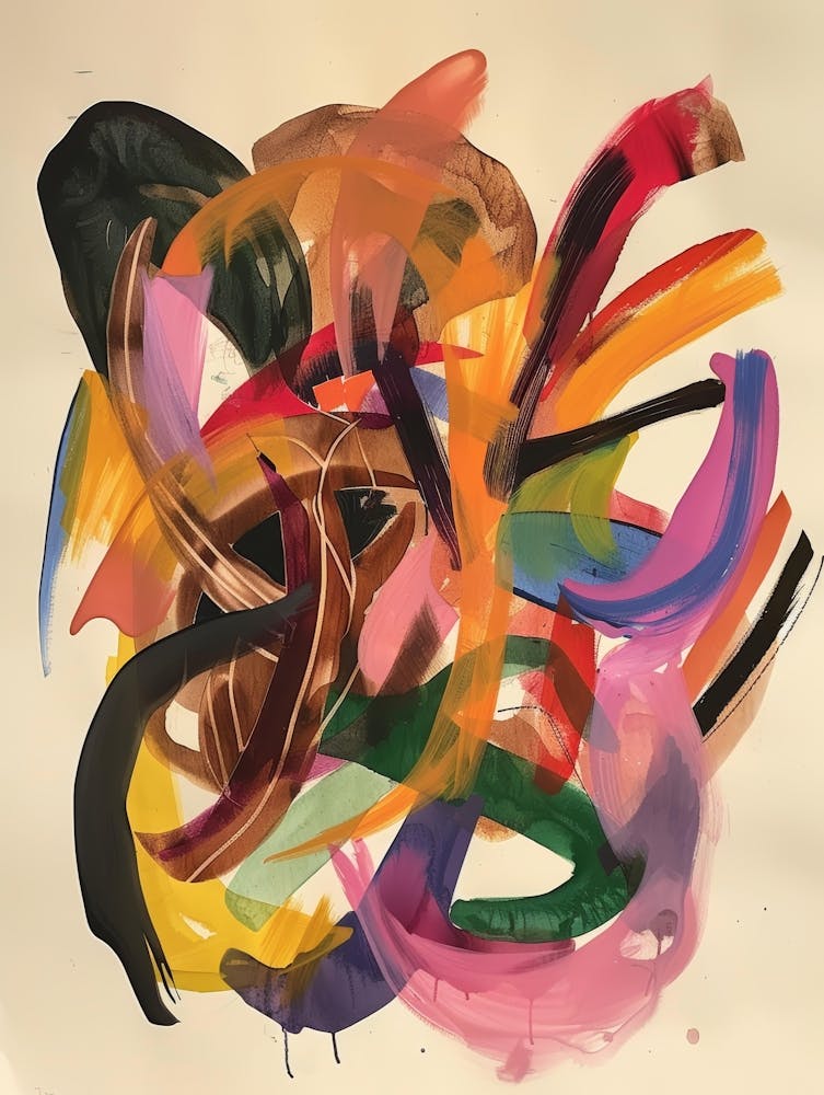 Peinture Abstraite 1987