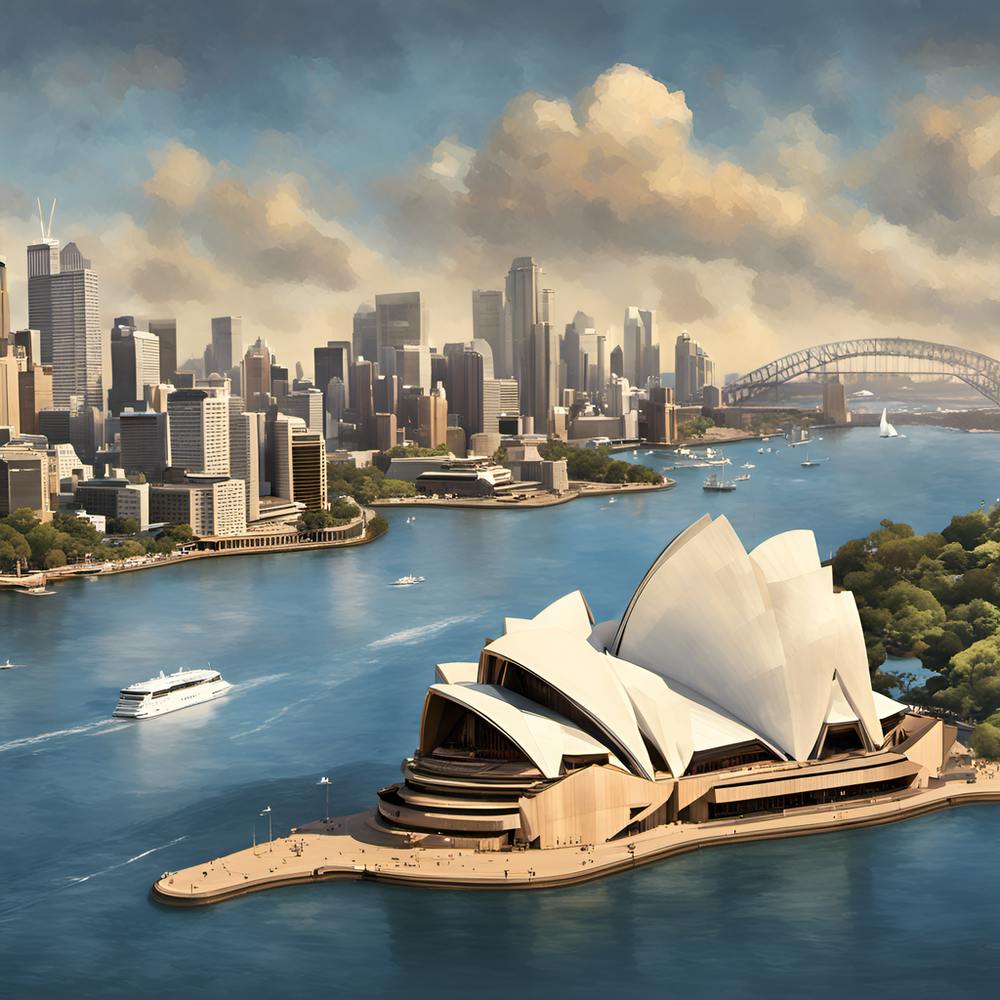 Stunning View Of The Sydney Opera House