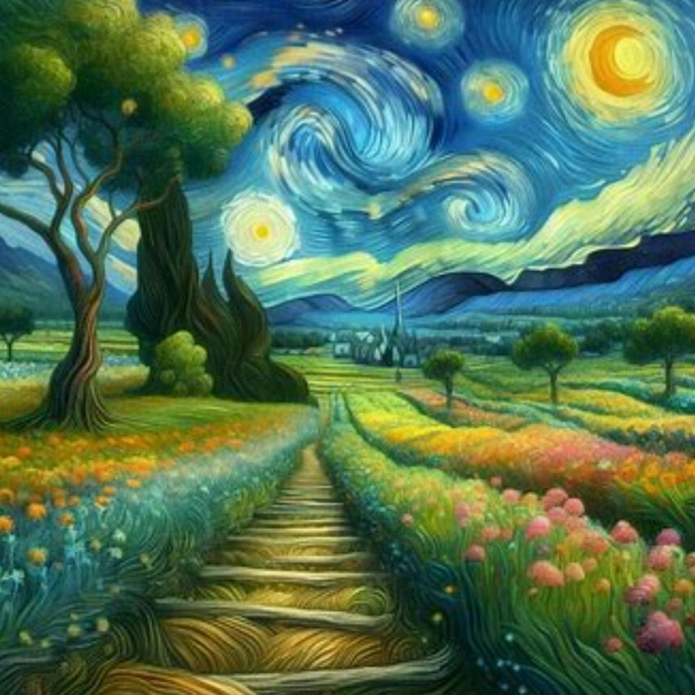 Wonder stairs art