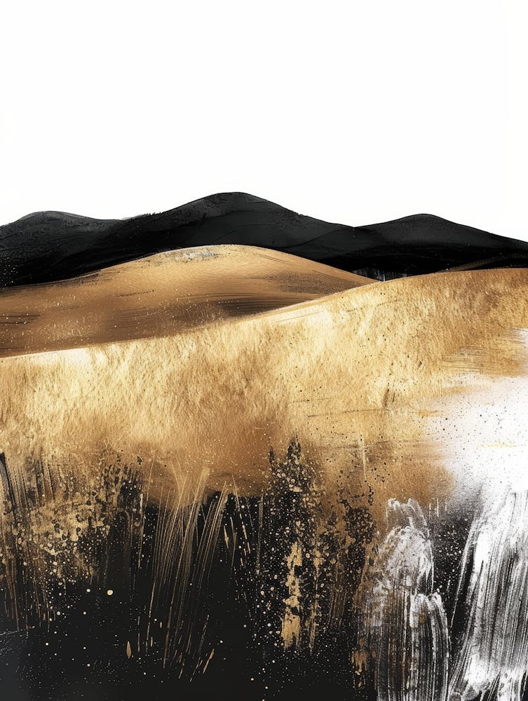 Gold Canvas Print 6