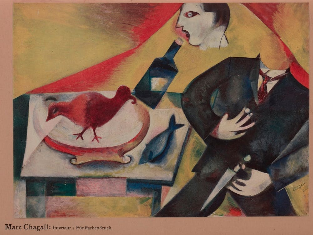 The Drunkard (Le Saoul), Marc Chagall