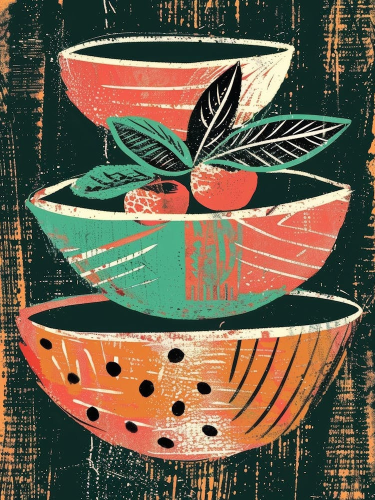 Bowls Of Fruit 2