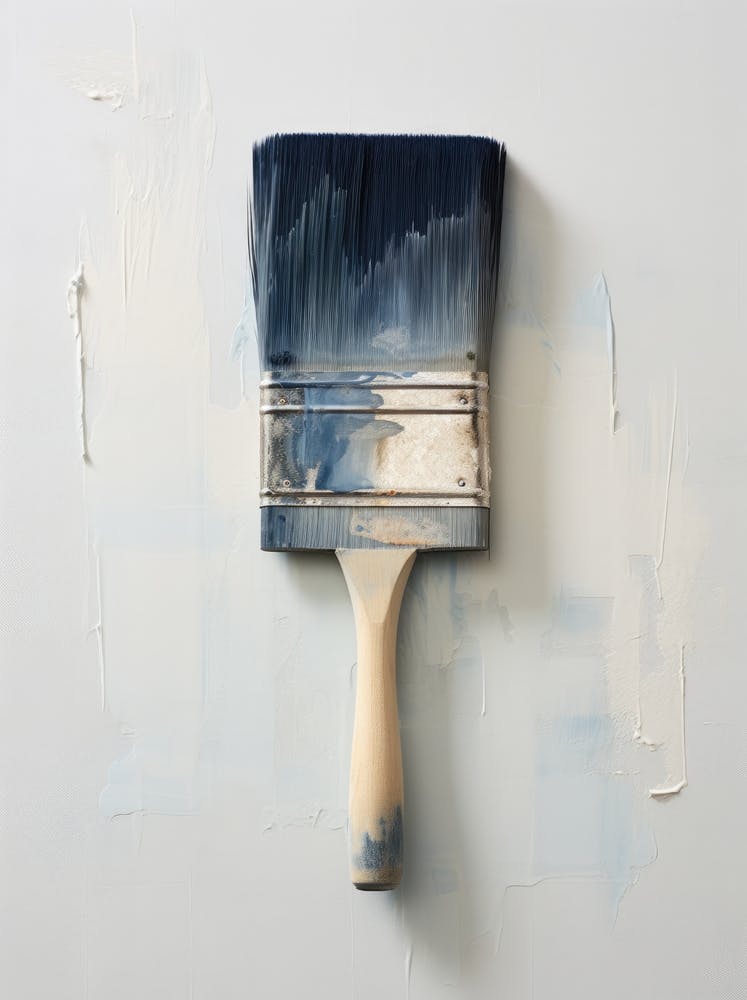 Blue Paint Brush