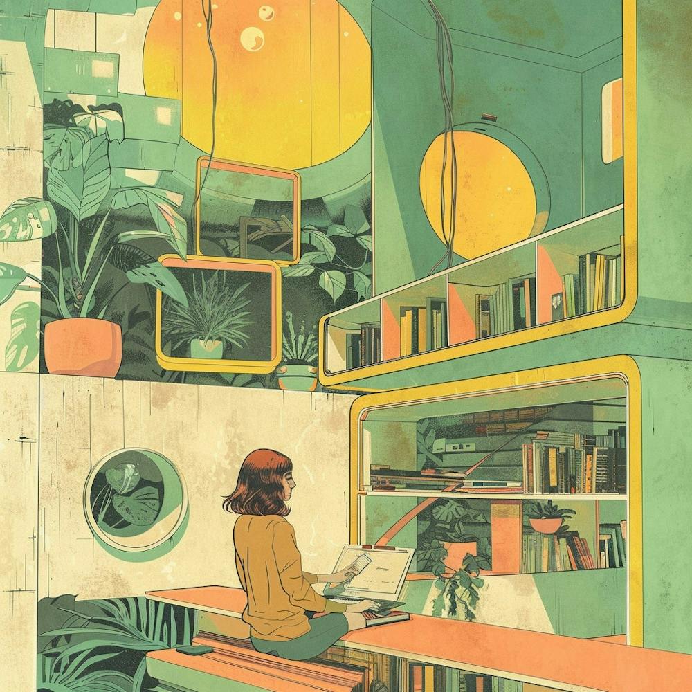 Girl At Home