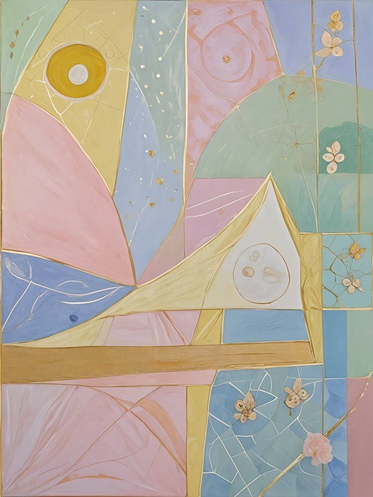 Abstract Pastel Thoughts