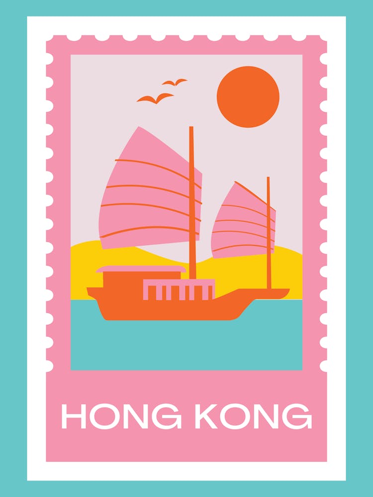 Hong Kong Postcard