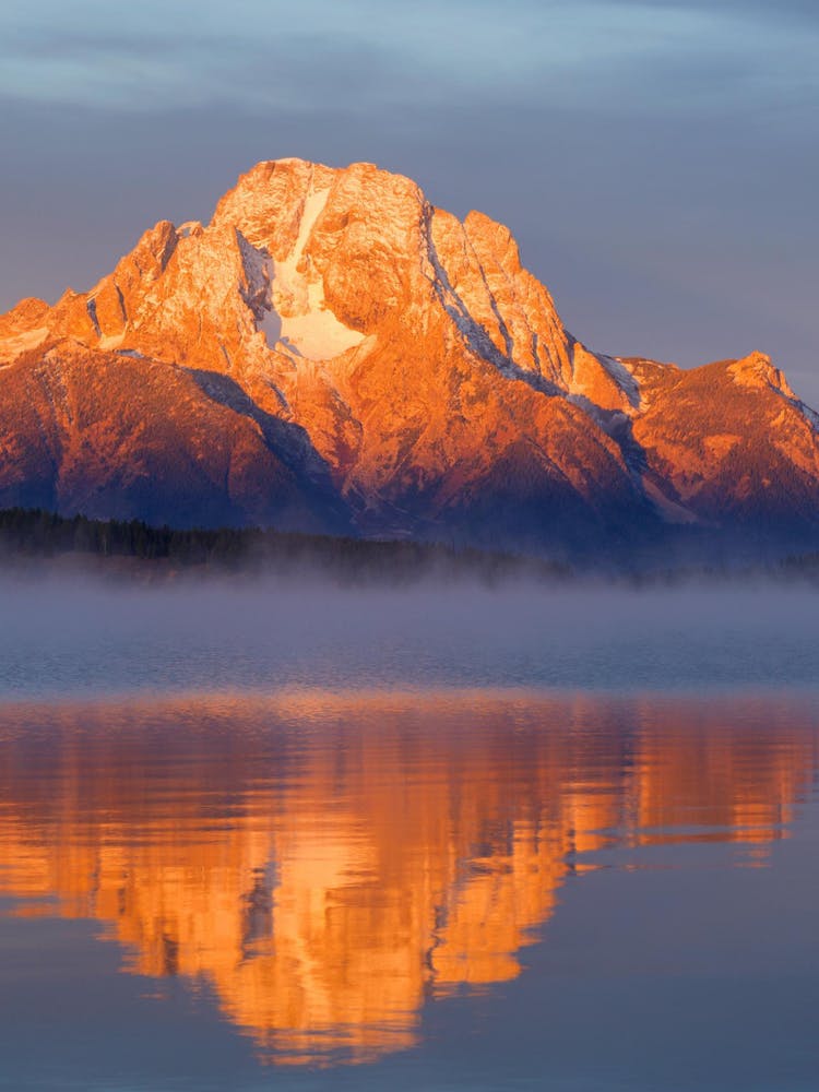 Sunrise At Grand Teton
