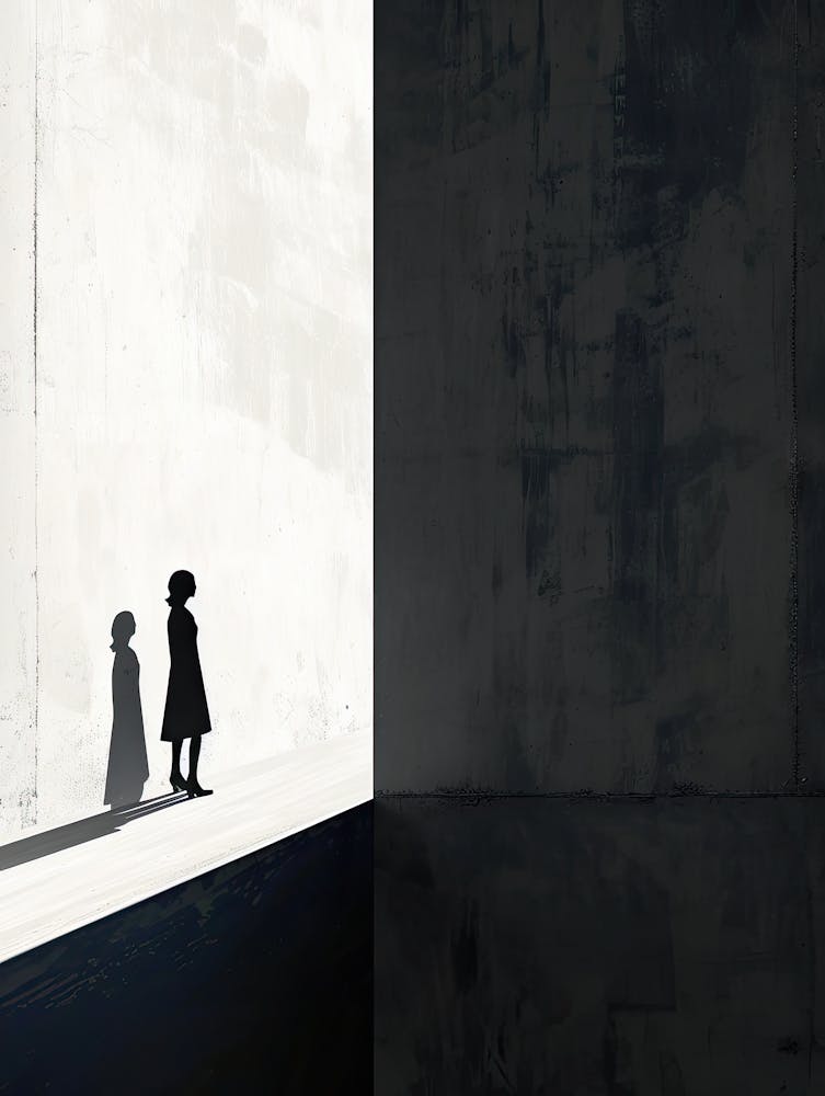 Shadows Of Two People, Minimalism