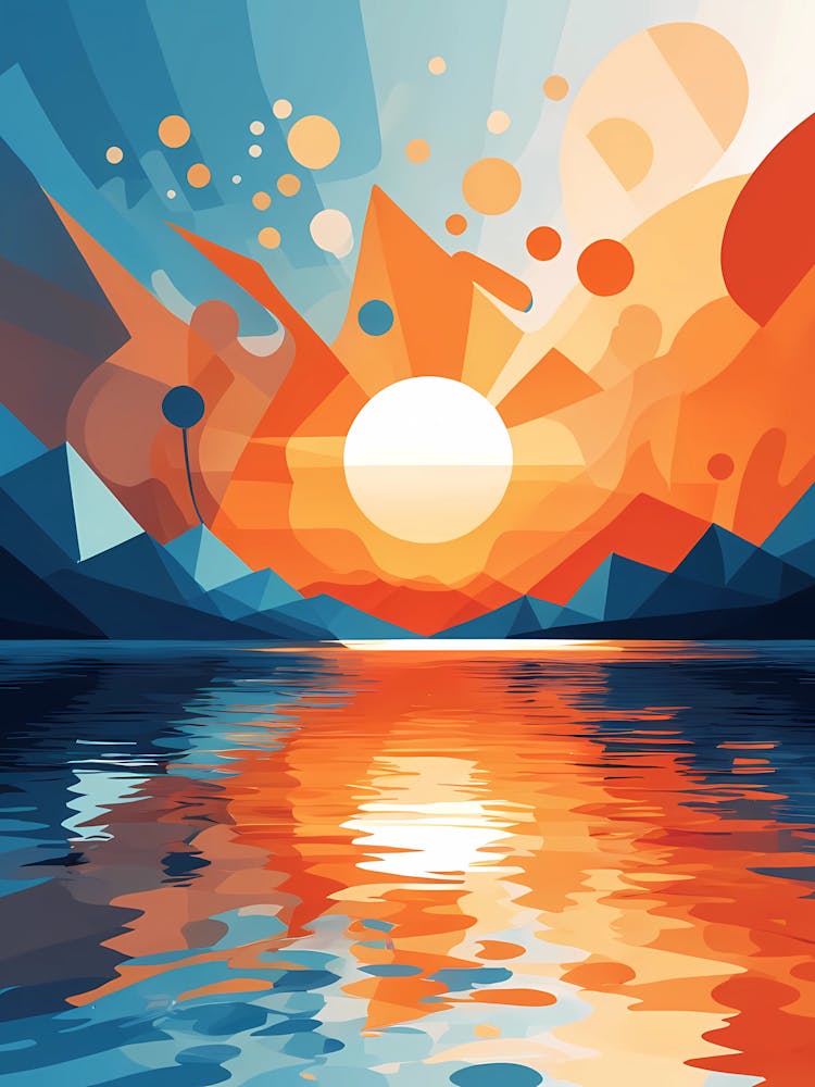 Sunset In The Mountains 26