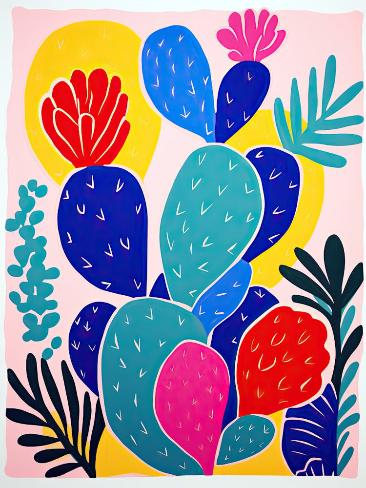 Cactus, Matisse style 1