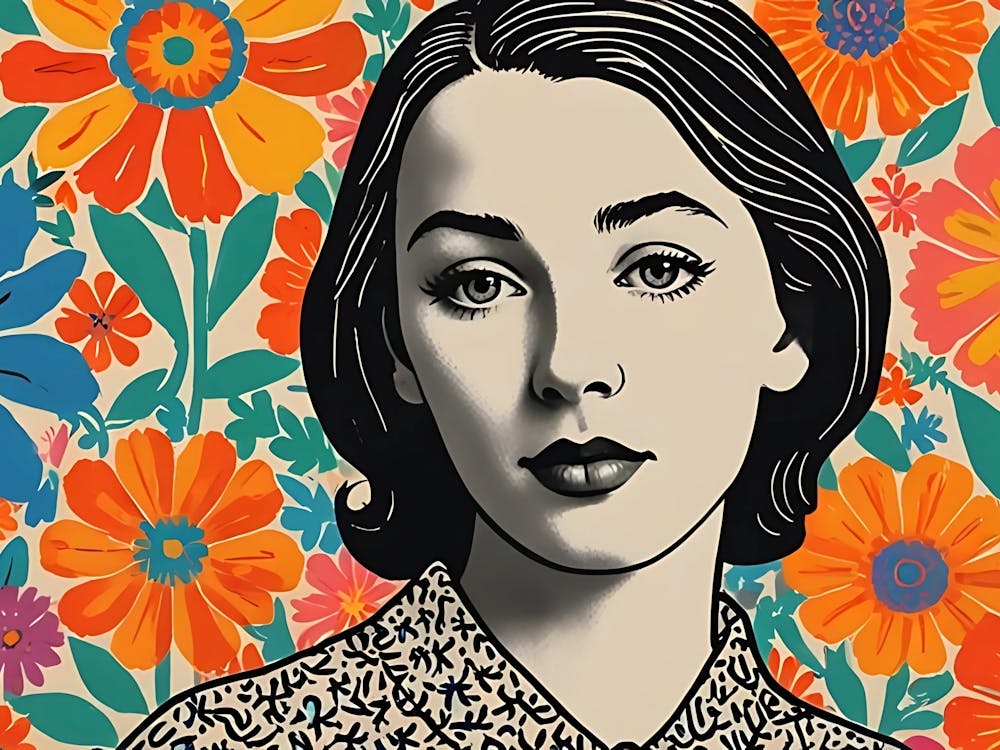 Pop Portrait Of A Woman