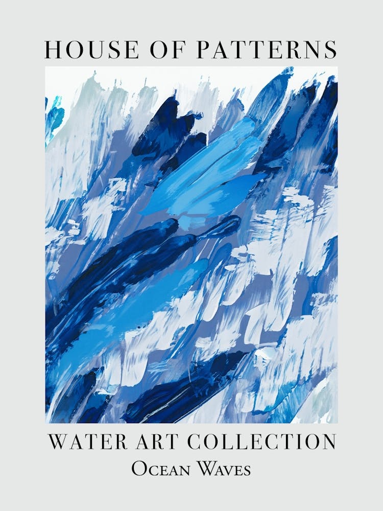 House Of Patterns Ocean Waves Water 3