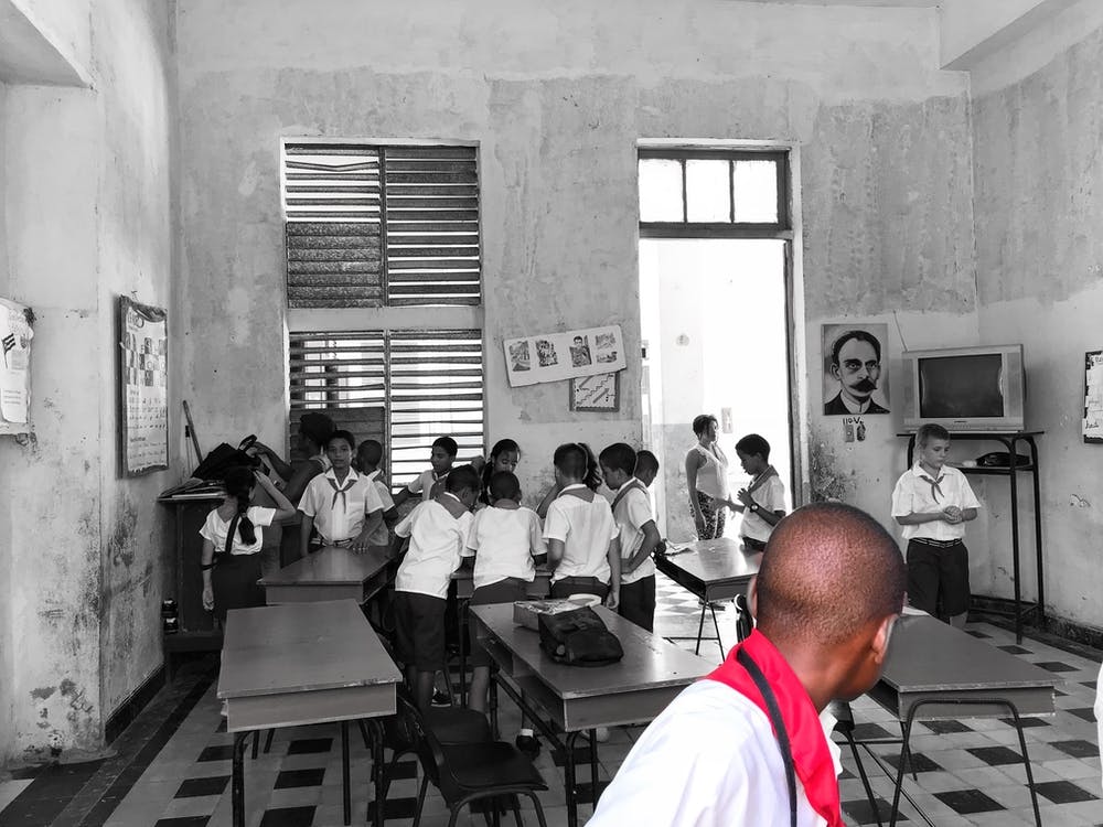 Classroom In Cienfuegos (Cuba Series)