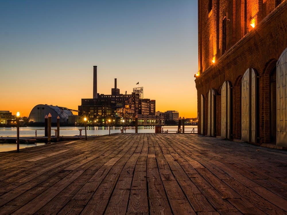 Hendersons Wharf Sunset