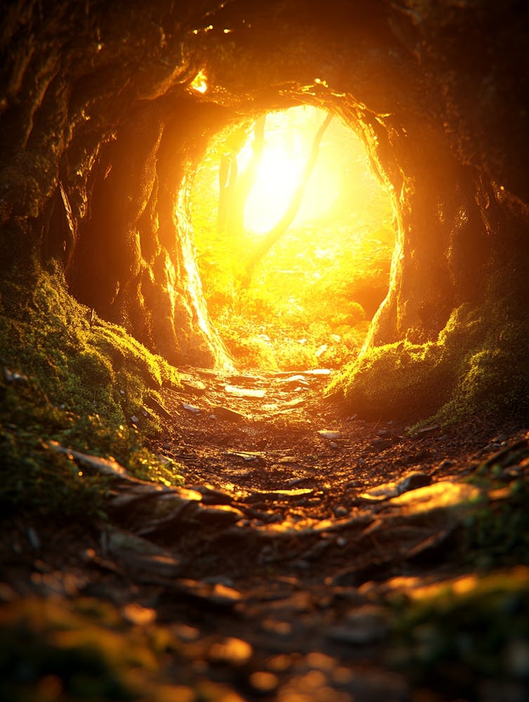 Sunrise In The Forest 2