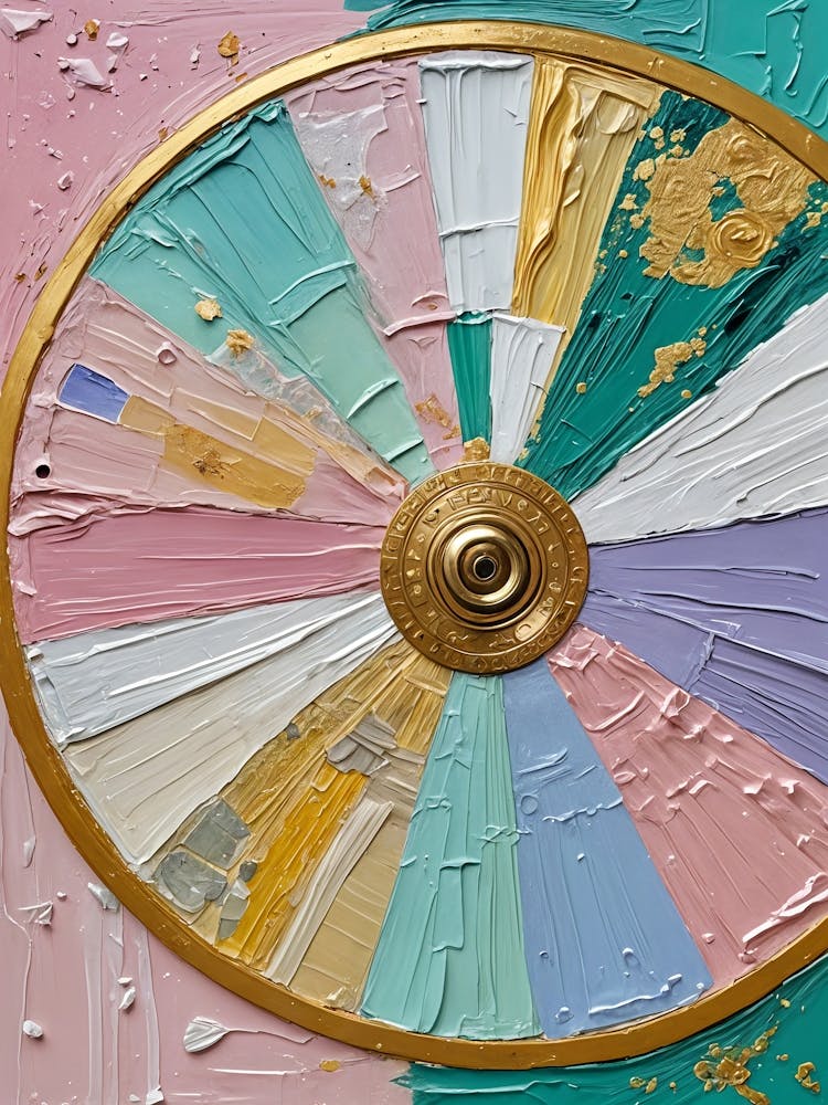 Roue de la Fortune Peinte n°2