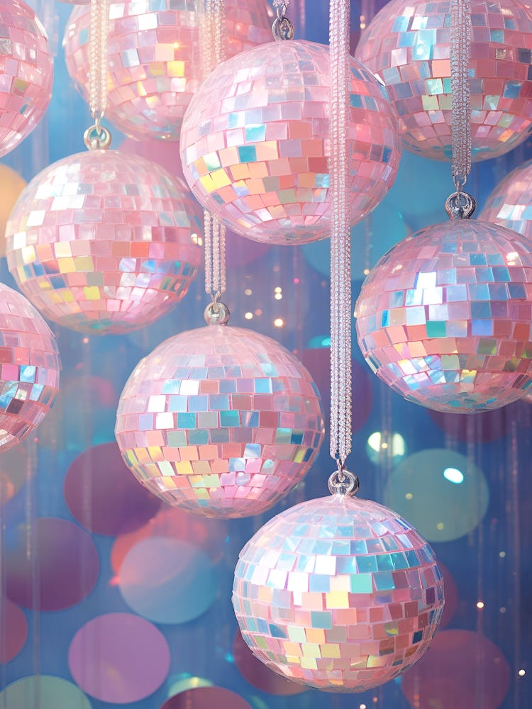Disco Balls, Pink Colors, Preppy Aesthetic, Trendy