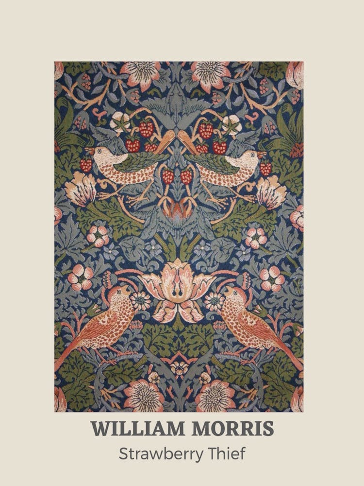 william morris tapestry print 1