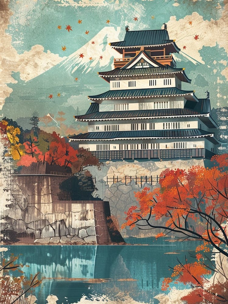 Nijo Castle Mid Century Modern 1