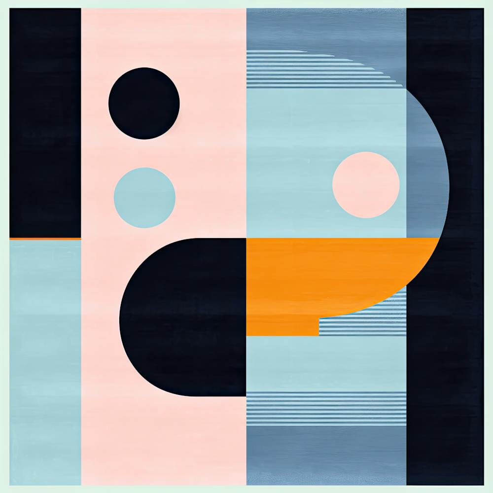 Otherworldly Waltz: Squares and Circles Fantasy