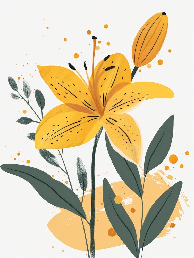 Yellow Lily 9