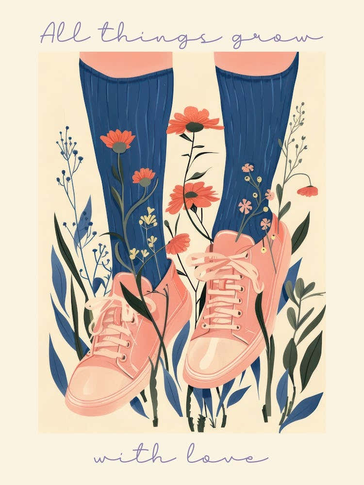 All Things Grow With Love Spring Flowers And Sneakers 10