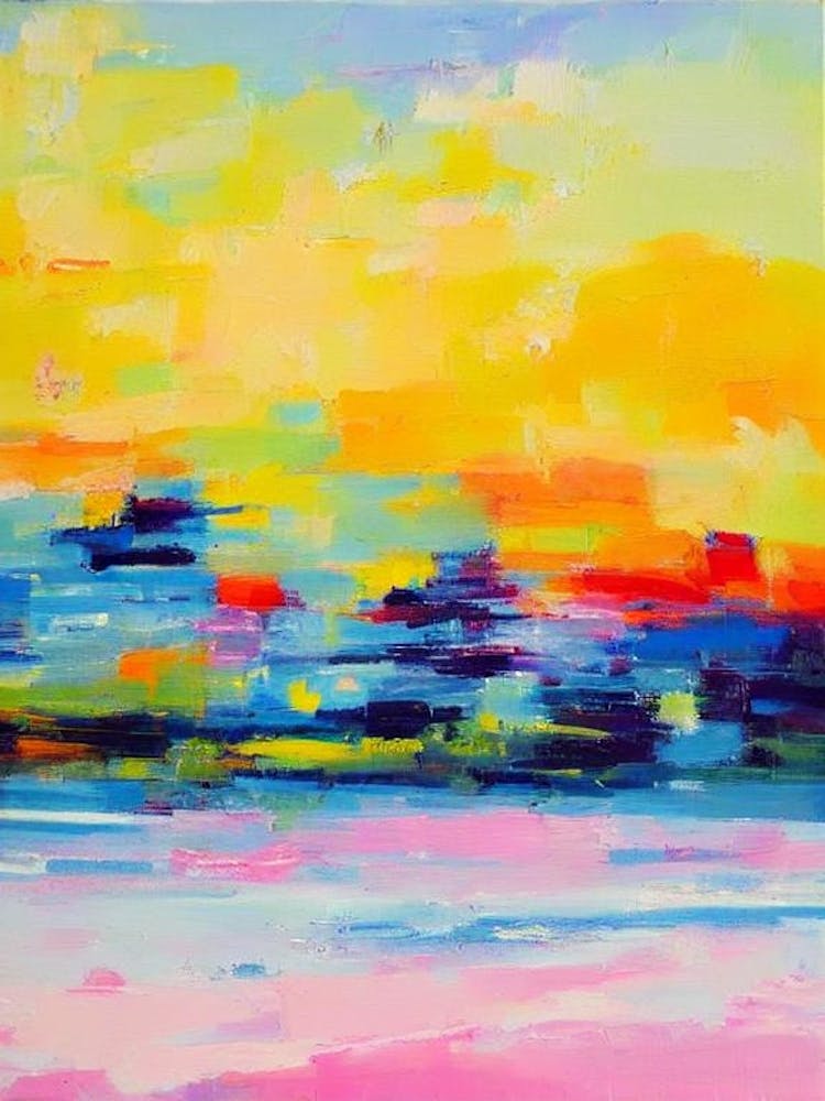 Yarra Bay Beach, Australia Bright Abstract