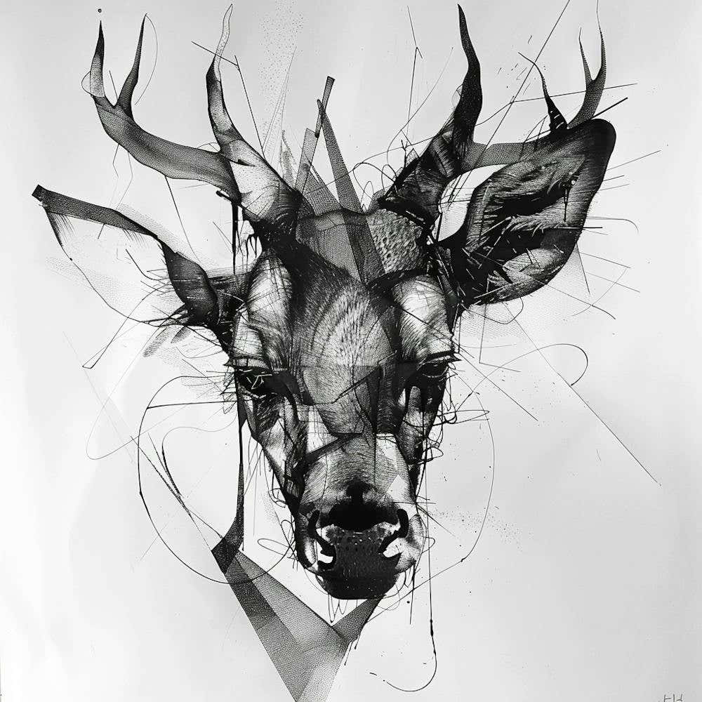 Deer Head 2
