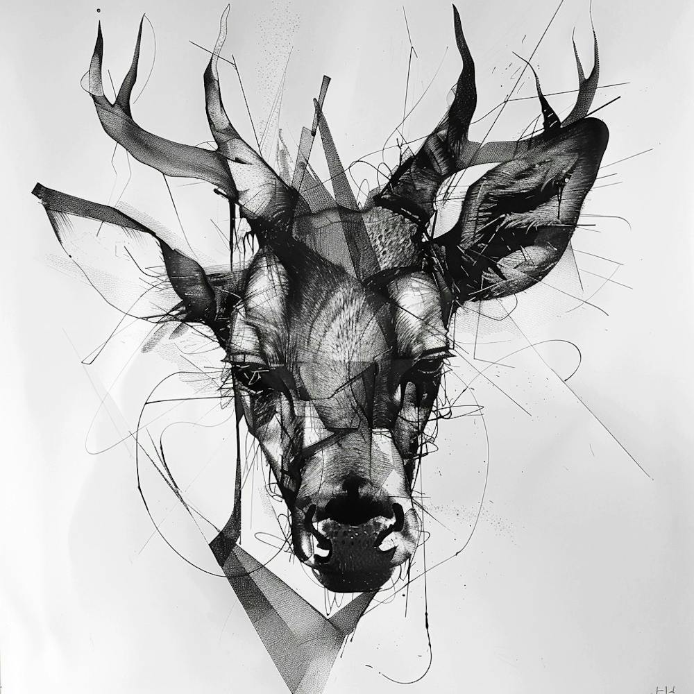 Deer Head 2